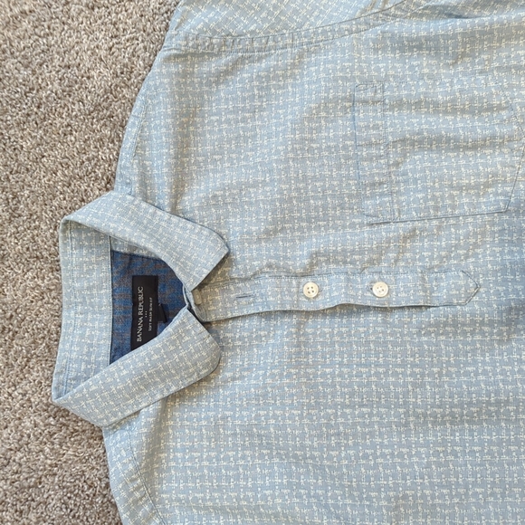 Banana republic patterned pullover shirt - Picture 3 of 4